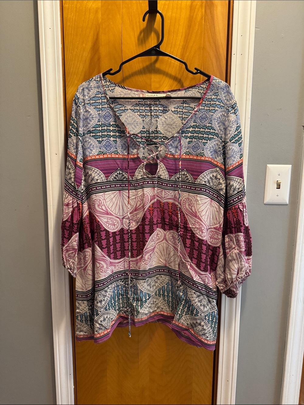 Women’s Boho Long Sleeve Blouse